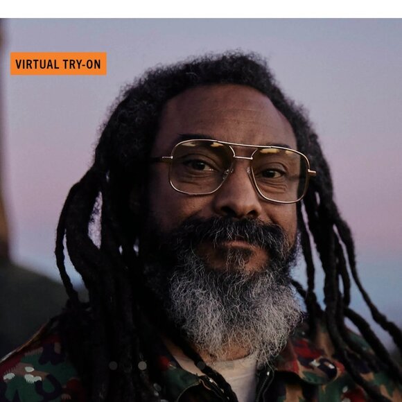 Caddis metamodernist scout gold aviator glasses - no rx - 0.00 lens power - Picture 5 of 9